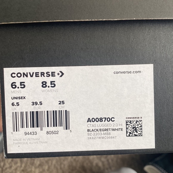 New Converse lugged hi - Picture 2 of 3